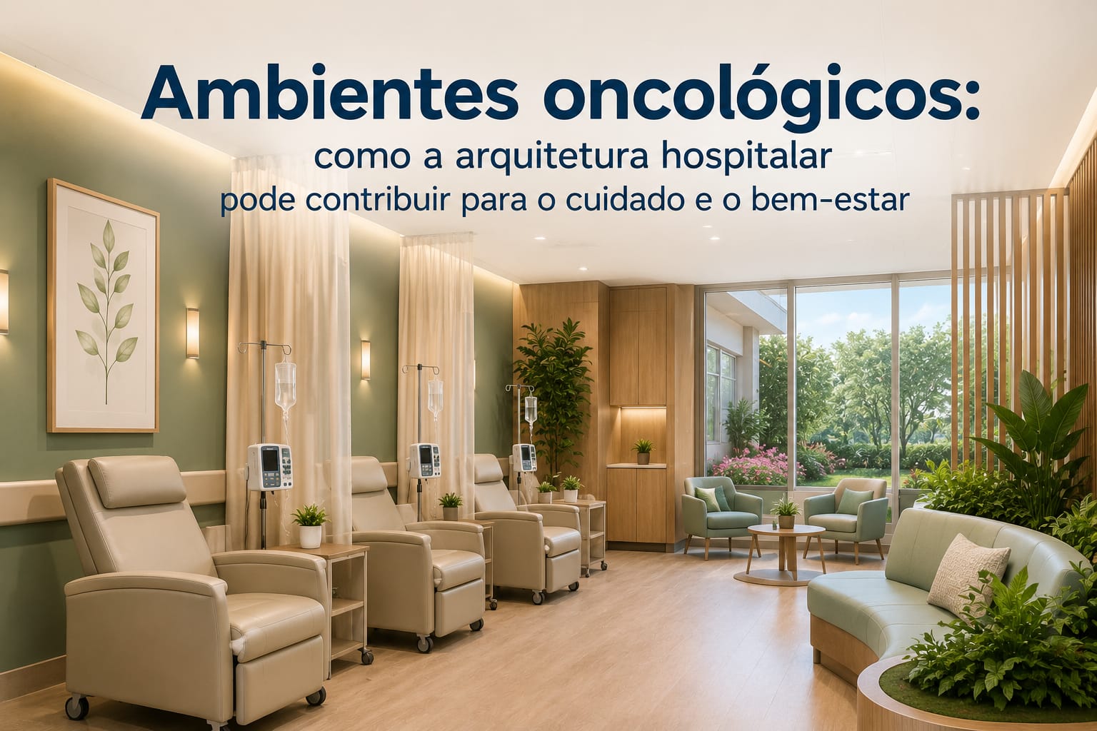 ambientes oncologicos como a arquitetura hospitalar pode contribuir para o cuidado e o bem estar